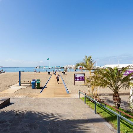 Classbnb - Seafront Studio With Beach View In The Center Of Los Cristianos Los Cristianos  Kültér fotó