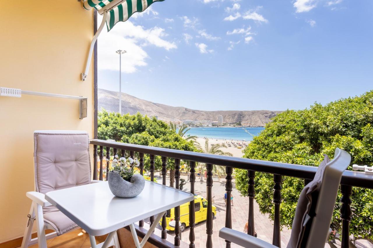 Classbnb - Seafront Studio With Beach View In The Center Of Los Cristianos Los Cristianos  Kültér fotó
